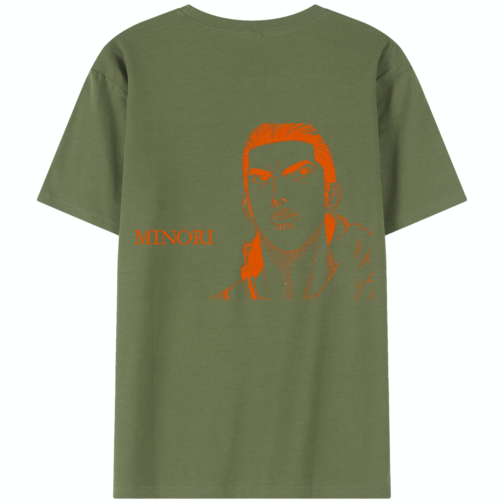 （画像用） SLAM DUNK／スラムダンク 綿100％半袖Tシャツ（背面プリント）